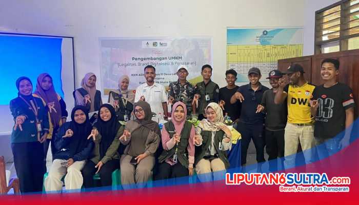 Rumah BUMN Muna Barat dan KKN ADI Gelar Pelatihan Pengembangan UMKM