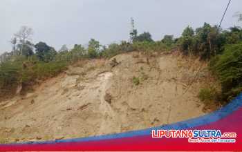 Tower Telkomsel Berdiri di Atas Area Galian Batu, Aktivitas Tambang Desa Awa Disorot