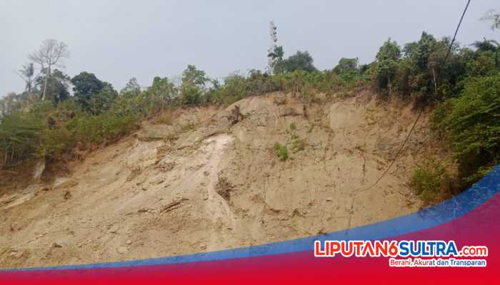 Tower Telkomsel Berdiri di Atas Area Galian Batu, Aktivitas Tambang Desa Awa Disorot